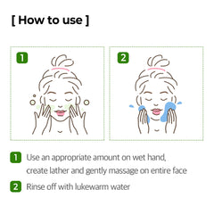 SOME BY MI in a bathroom routine promoting clearer-looking pores