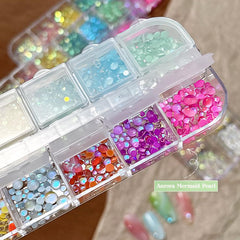 SONGJIE beads used to embellish handmade jewelry adding luminous accents