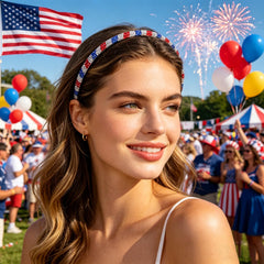 Soochat lifestyle image at parade demonstrating festive accessory for events