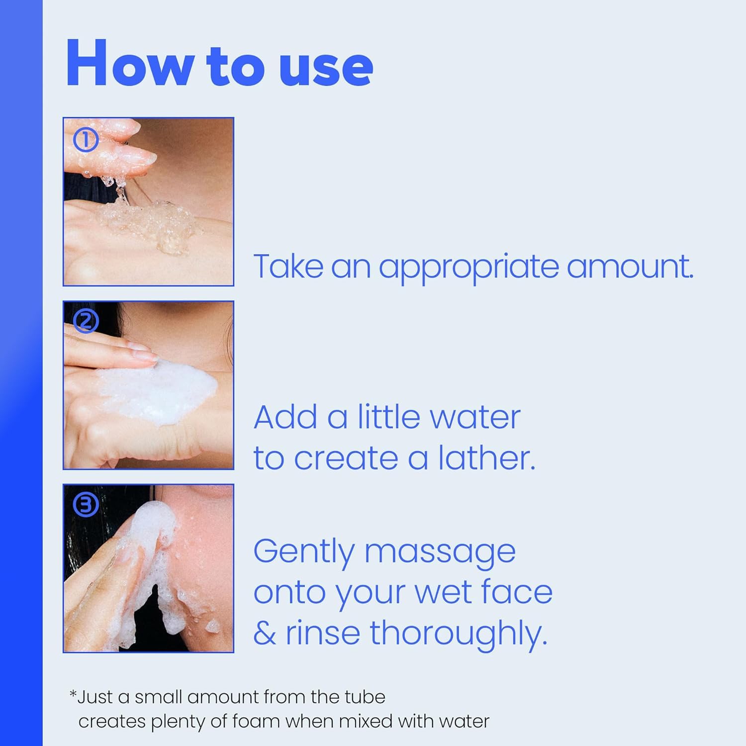 SOONDING applying jelly on face demonstrating gentle makeup removal