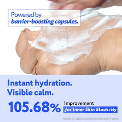 SOONDING cream applied on skin demonstrating smooth finish and non-greasy feel
