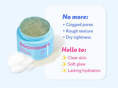 SOONDING product on bathroom shelf suggesting everyday routine boost