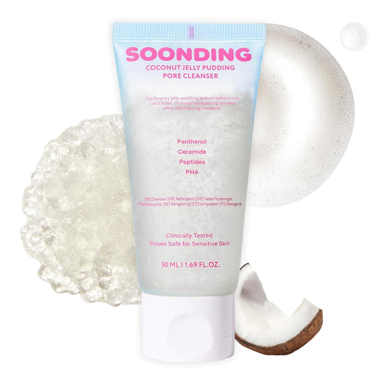 SOONDING front packaging showing product and travel size benefit