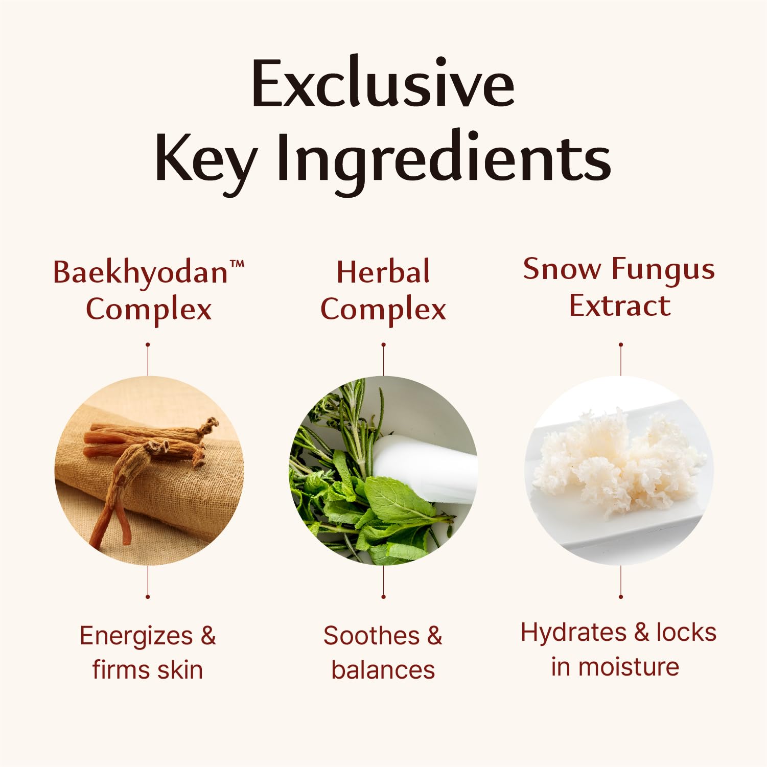 Sooryehan cream texture close-up emphasizing smooth hydration feel