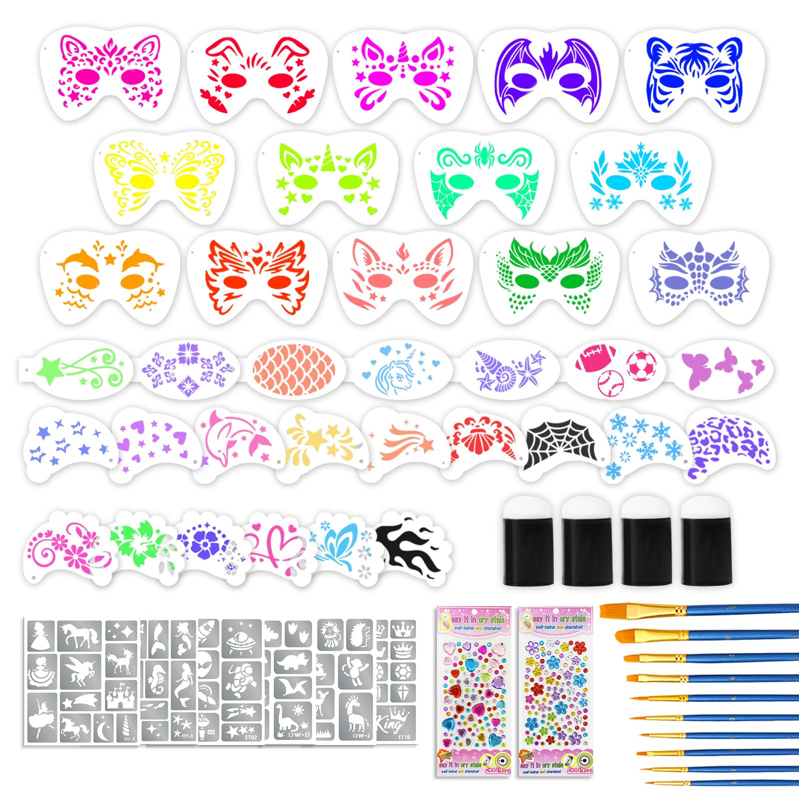 SOOVSY front packaging showing full 58-piece kit and contents for easy setup