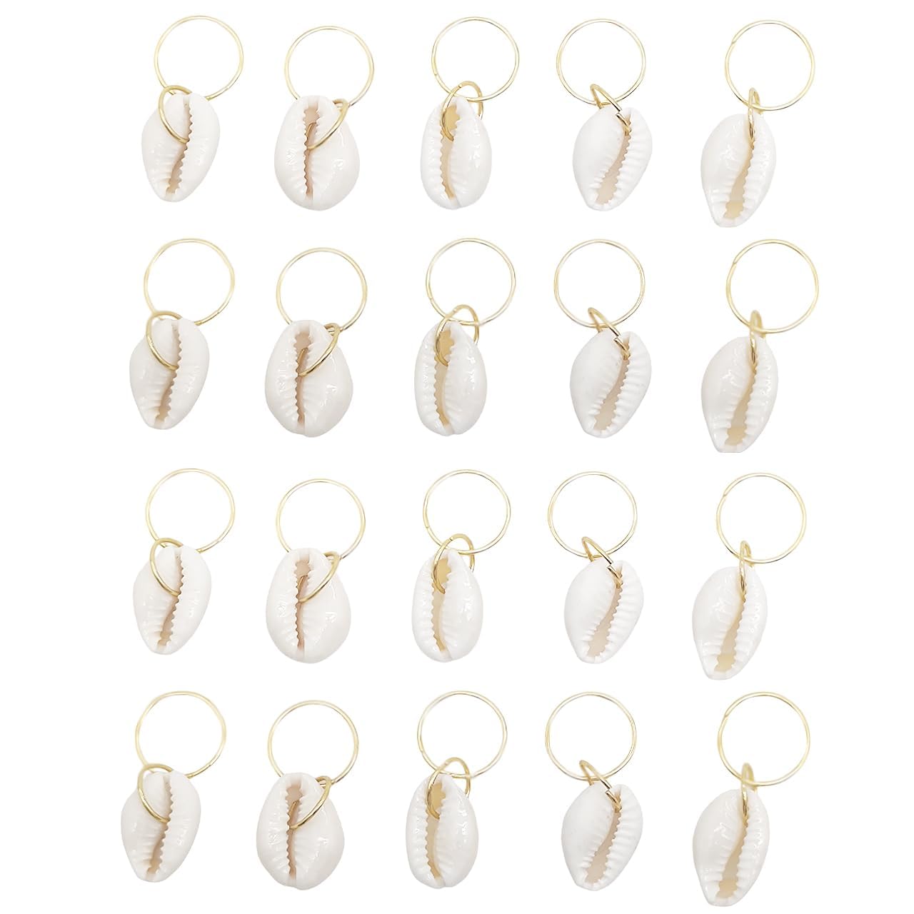 Sopopal front packaging showing 20 shell hair clips and value pack benefit
