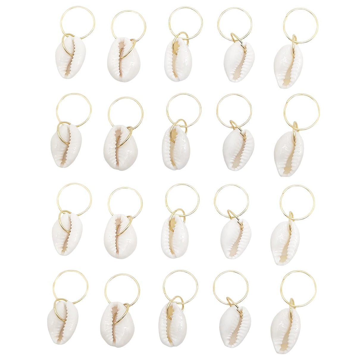 Sopopal front packaging showing 20 shell hair clips and value pack benefit