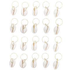 Sopopal front packaging showing 20 shell hair clips and value pack benefit