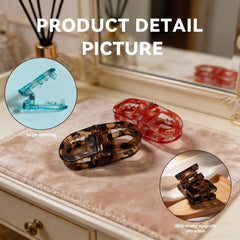 Sopurrrdy clip securing wavy hair for a tidy, stylish everyday look