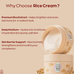 SOQU ingredient label close-up showing rice extract and niacinamide for transparency