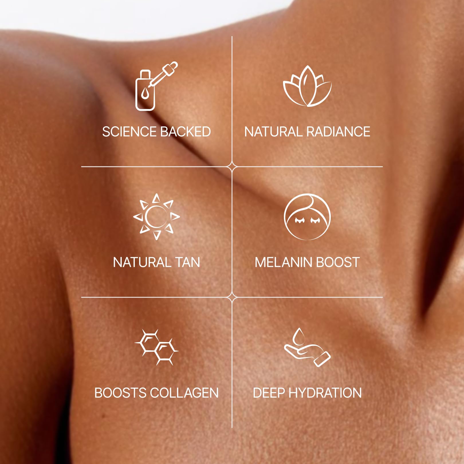 Sorelle bottle in hand for size reference and portable daily routine benefit