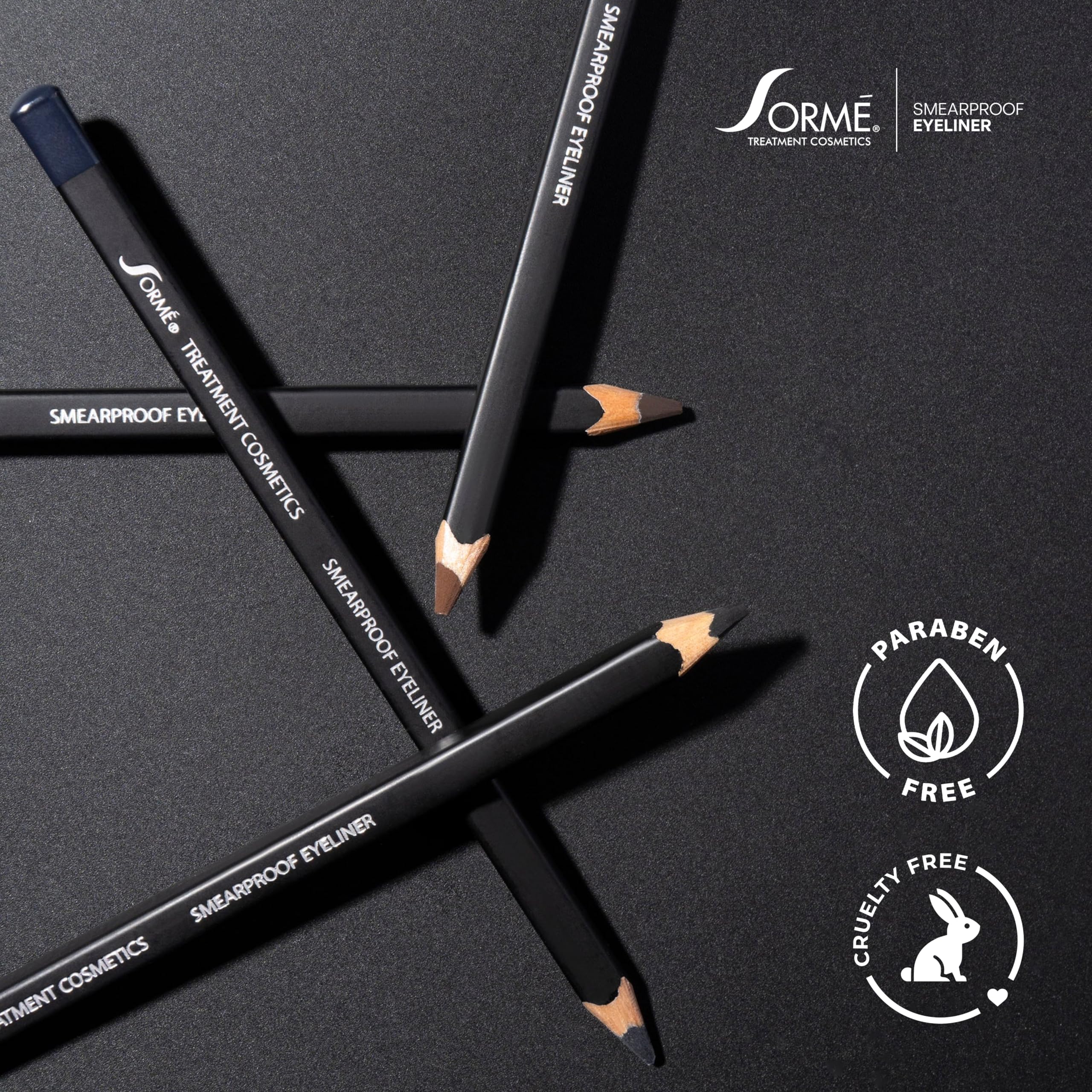 SORMÉ application on upper lashline demonstrating precise definition and long-wear benefit