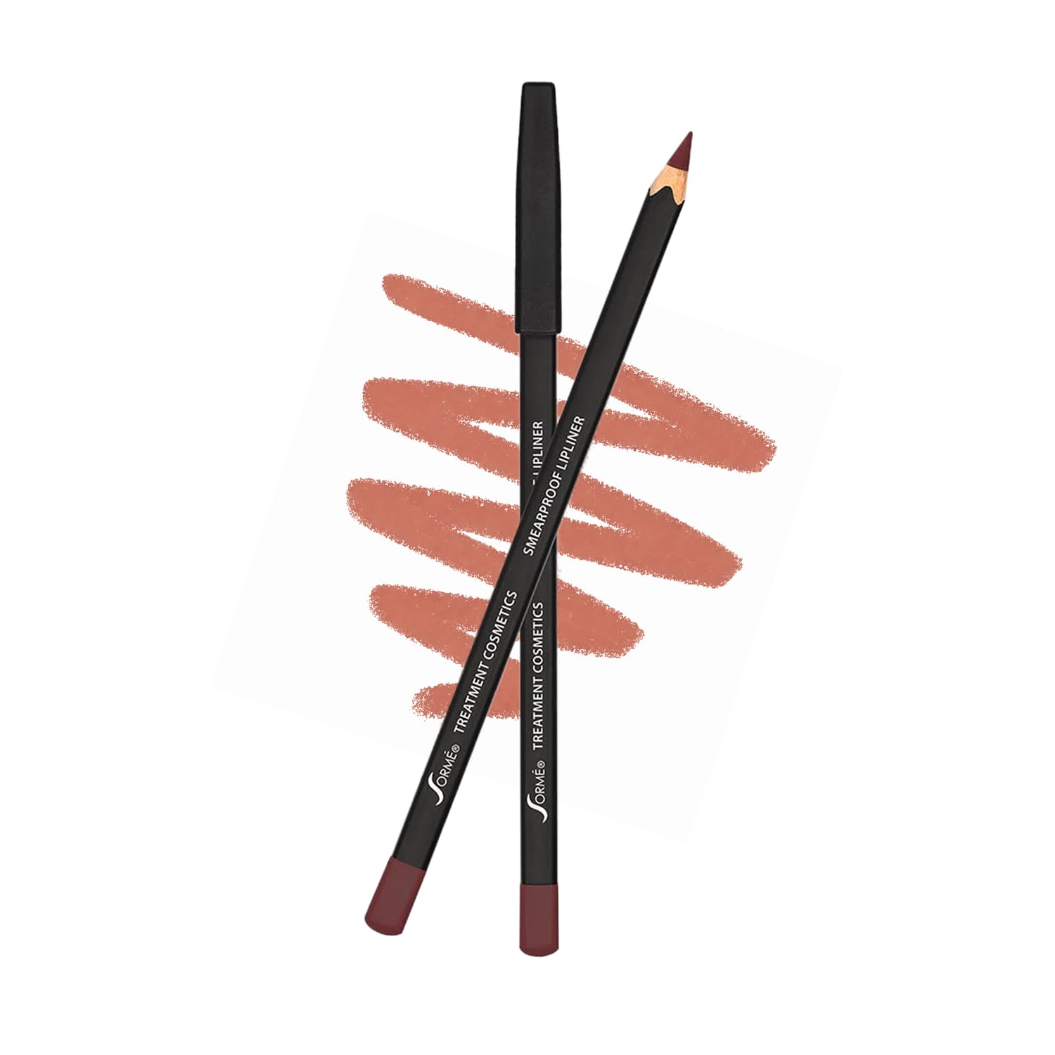 SORMÉ front packaging of lip liner showing brand and shade, professional finish