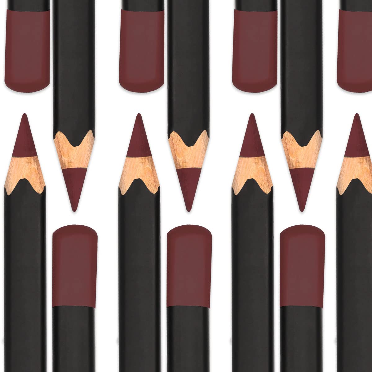 SORMÉ liner paired with lipstick, showing how it prevents bleeding
