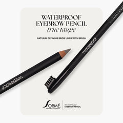 SORMÉ pencil tip close-up for precise hair-like eyebrow strokes