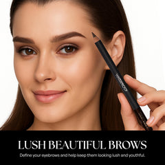 SORMÉ pencil alongside fine eyeliner brush for blended, smoky looks