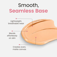 SORMÉ creamy primer texture swatched to show smooth hydrating finish