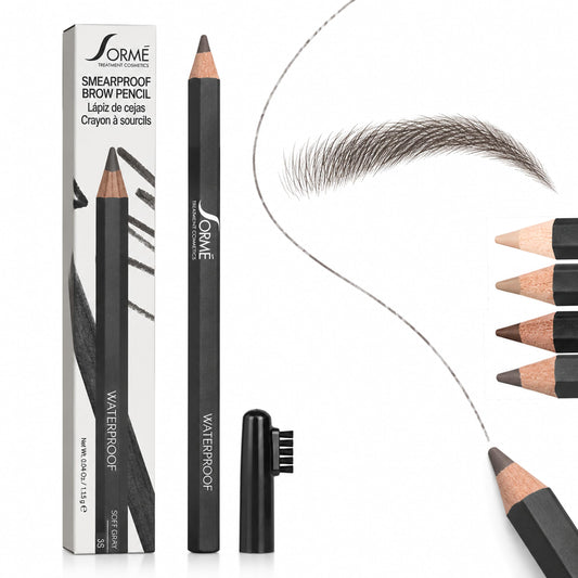 SORMÉ front packaging showing pencil and brush for easy identification