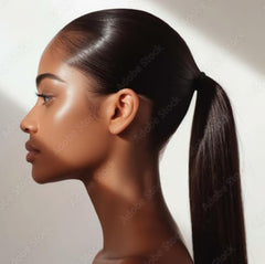 Sosun Beauty label close-up showing 1/2 inch size for precise styling choice