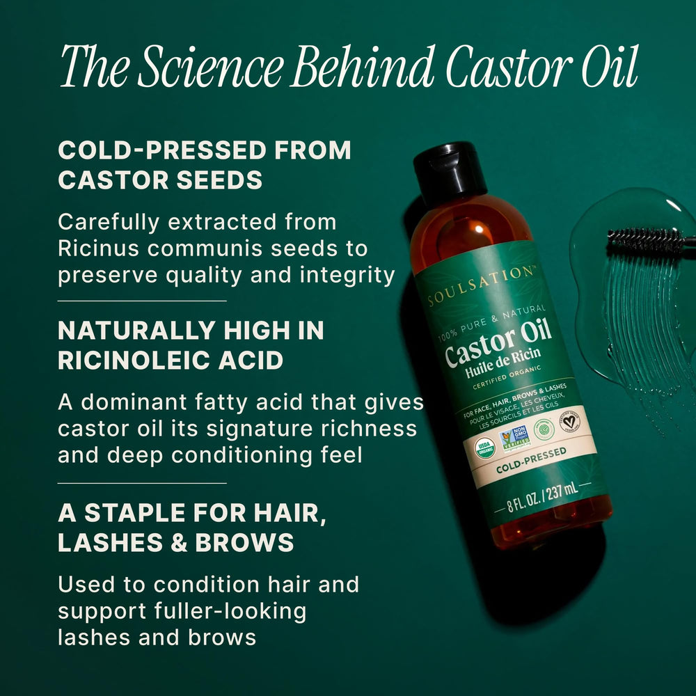 SOULSATION oil smoothing hair ends to illustrate hydration and improved texture