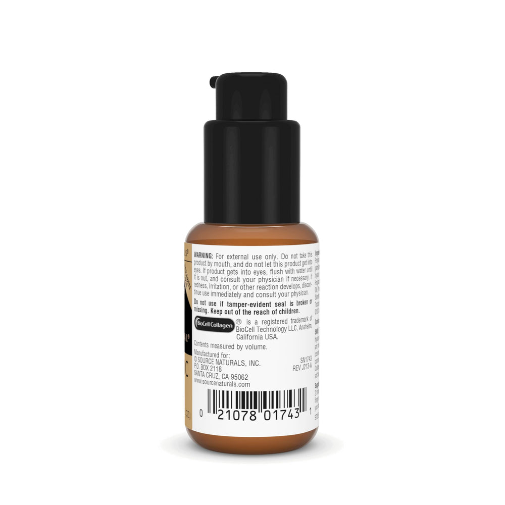 Source Naturals dropper dispensing clear serum, precise dosing benefit