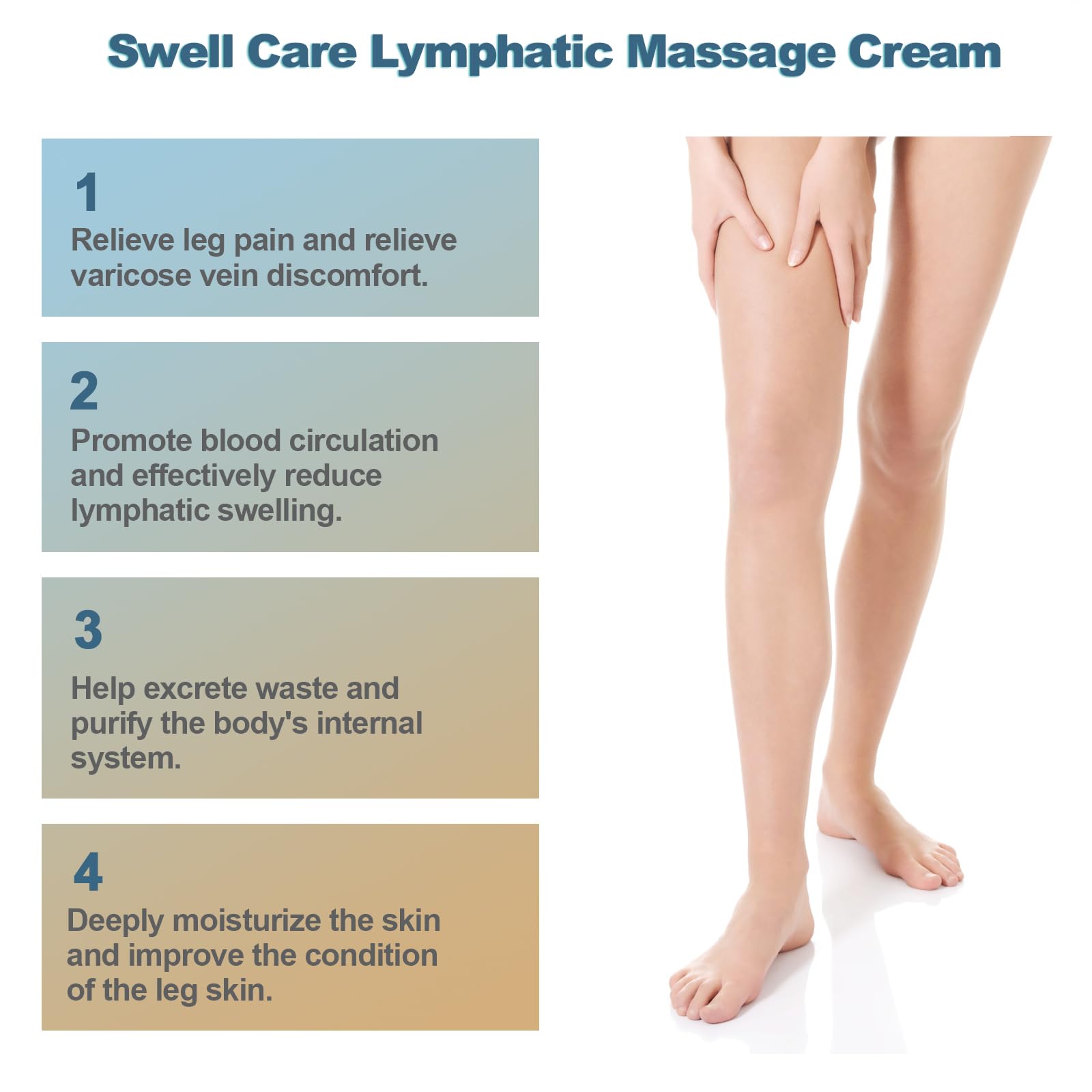 South Moon in-hand application showing product spread for comfortable massage benefit