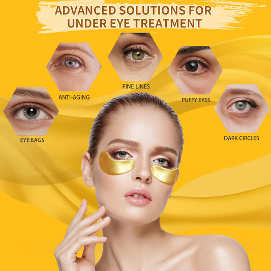 Souwixlum gold patch close-up highlighting luminous gold and smoothing effect