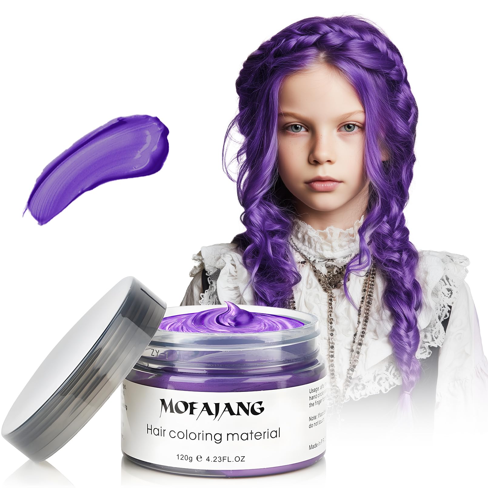SOVONCARE jar front packaging showing purple wax for easy identification and bold color