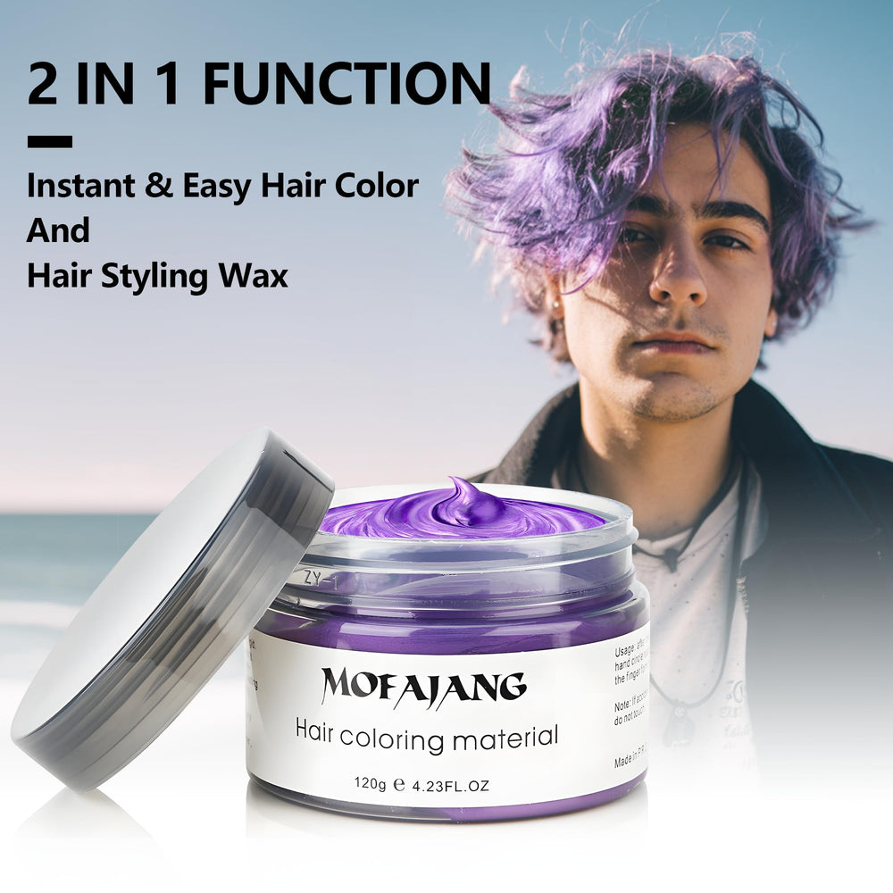 SOVONCARE purple streak on blonde hair highlighting vivid color payoff and contrast