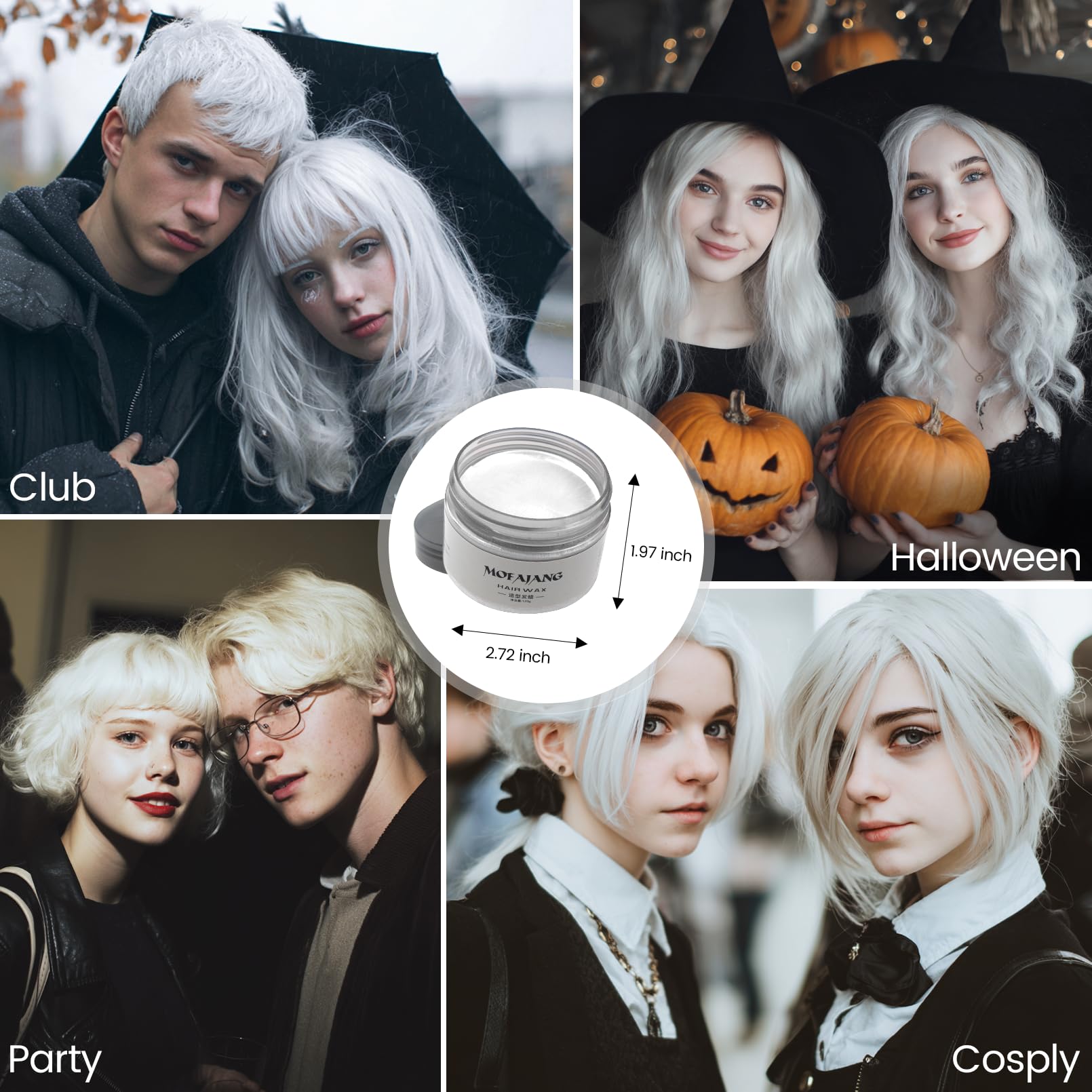 SOVONCARE cosplay hairstyle using wax for bold character looks