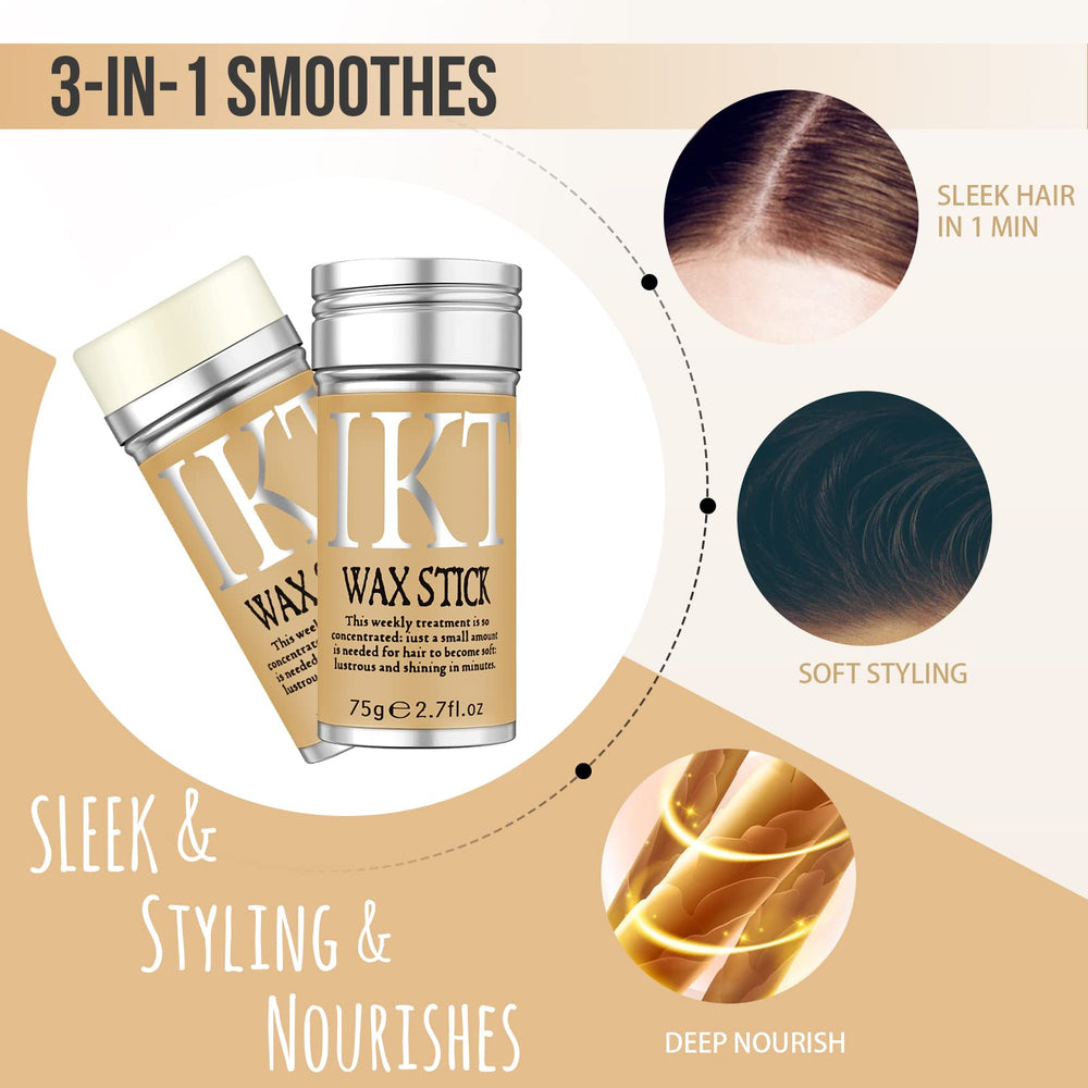 SOVONCARE applying stick to wig hairline for neat seamless blending benefit