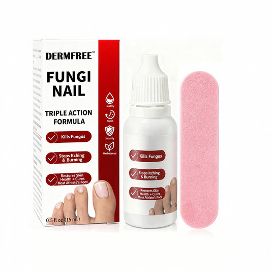 SOVS DERMFREE front label showing FDA NDC and clear product name for trust