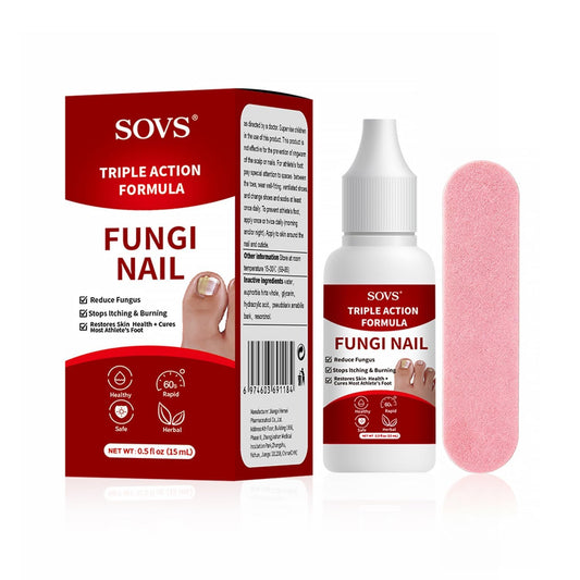 SOVS front packaging showing bottle and branding for easy recognition and portability