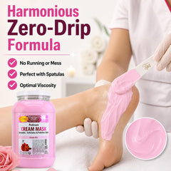 SPA REDI being massaged into feet during pedicure to hydrate and soothe skin
