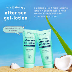 SpaLife applying lotion from pump for fast, non-greasy absorption