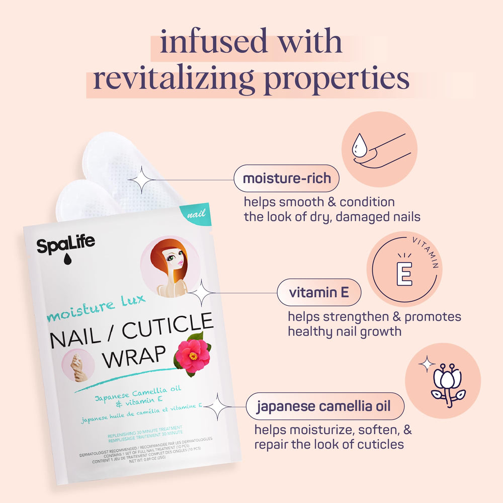 SpaLife all 60 wraps displayed showing full supply for regular use