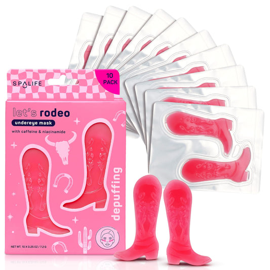 SpaLife front packaging showing ten pairs and playful cowgirl design for gift-ready presentation