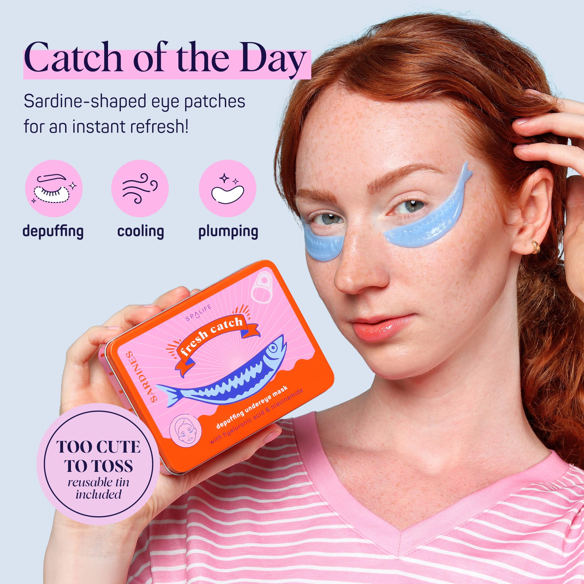 SpaLife hydrogel patch texture close-up highlighting dewy hydration benefit