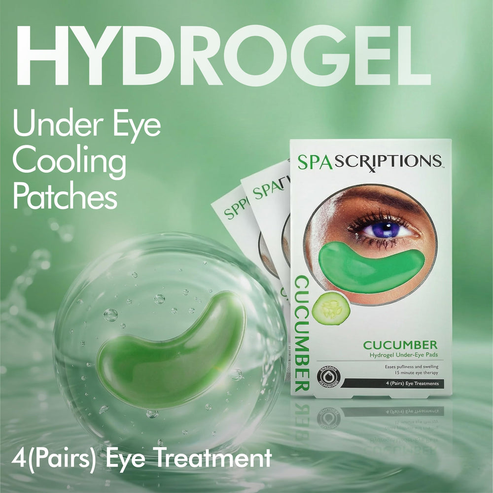 SpaScriptions hydrogel close-up texture demonstrating cooling hydration