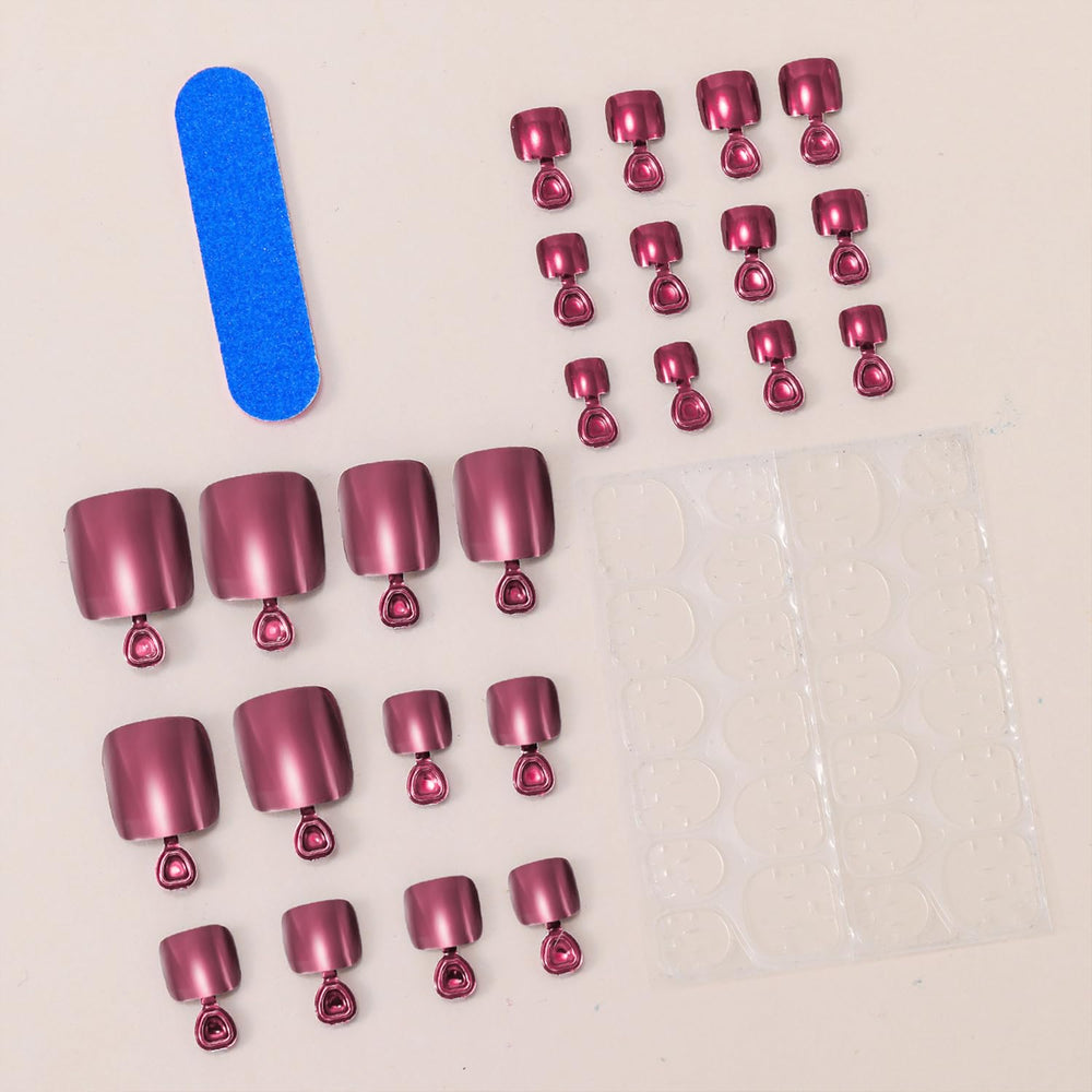 Spebozy close-up of pink chrome mirror finish for high-shine look