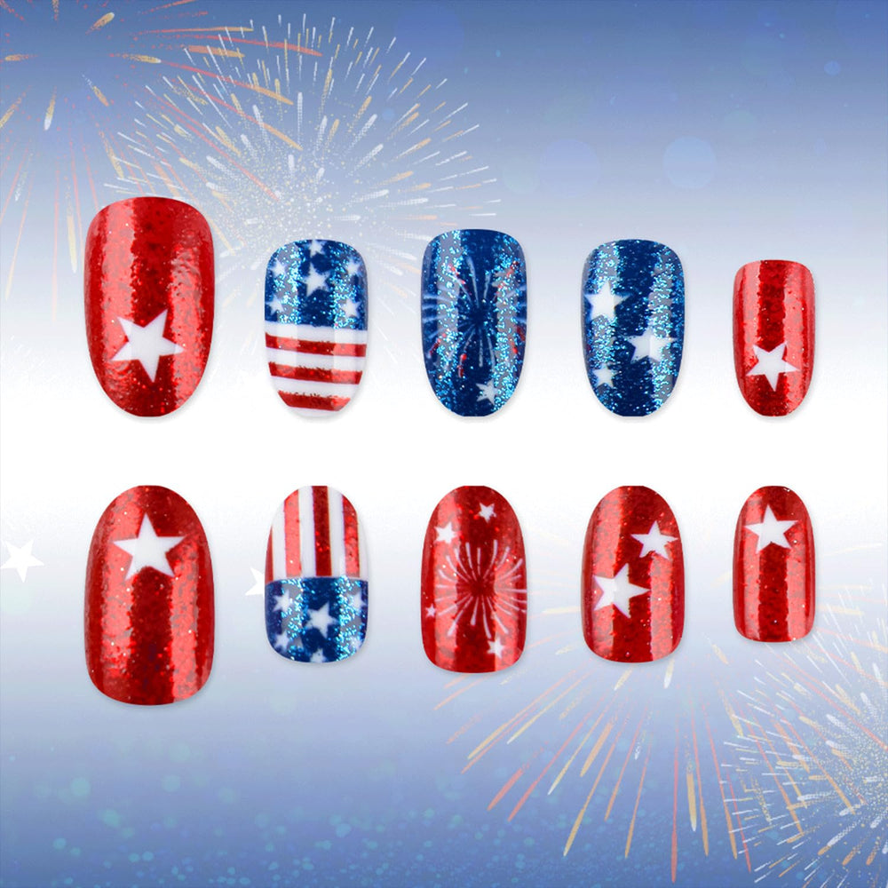 Spebozy detailed shot of star and stripe patterns demonstrating festive design precision