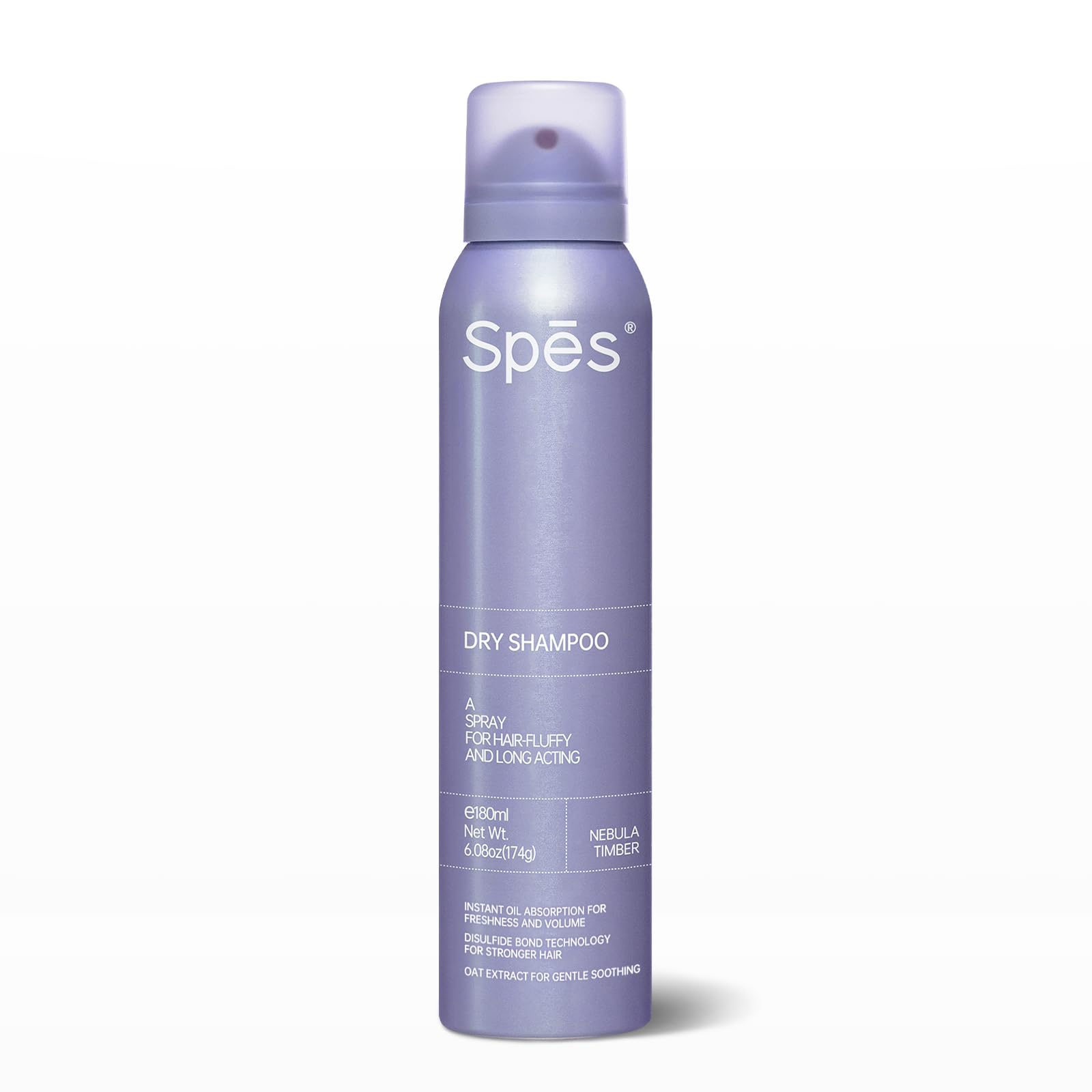 Spes front packaging Nebula Timber showing sleek can and label for easy identification and portability