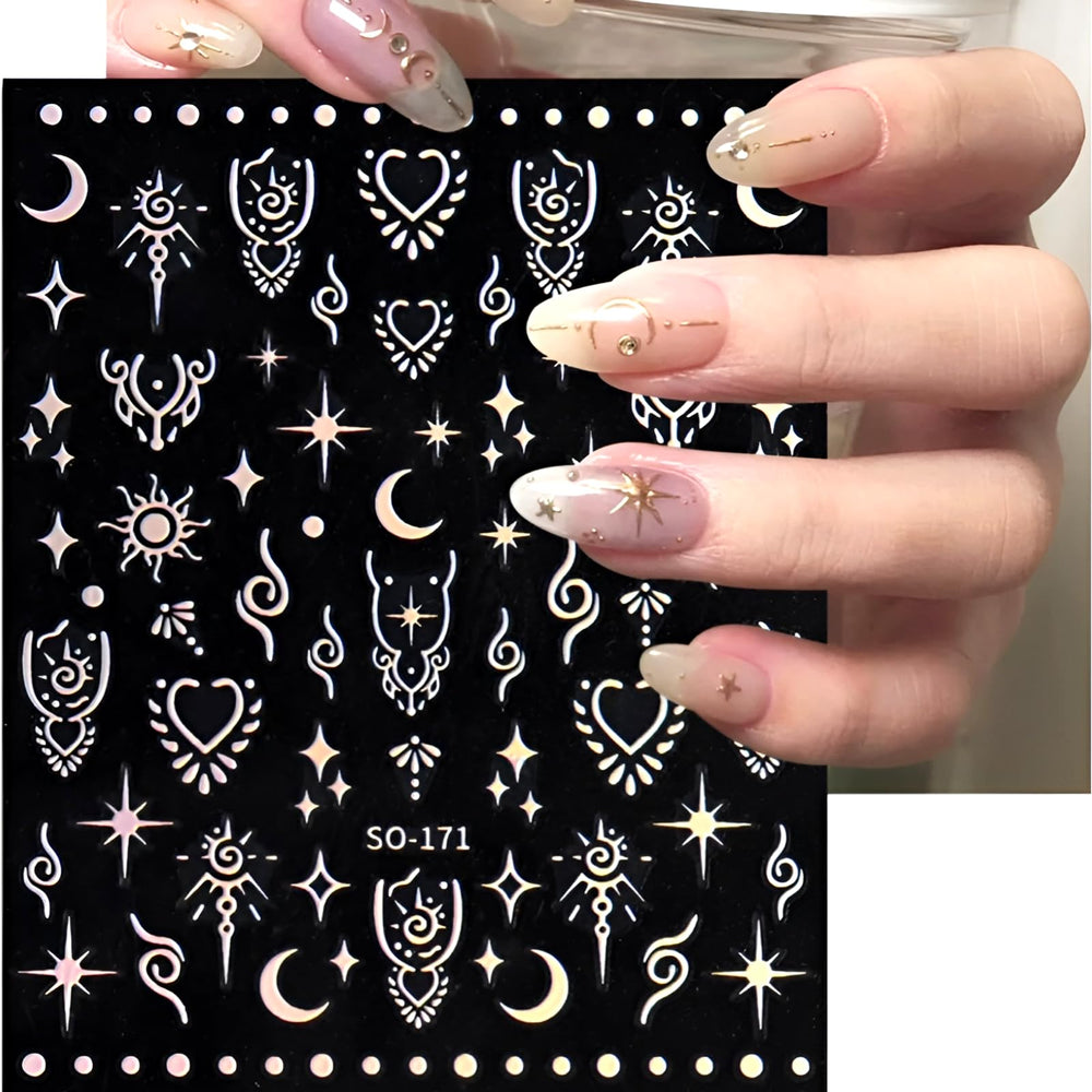 SPLOCUDU sticker applied on fingernail demonstrating easy use