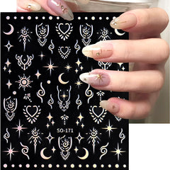 SPLOCUDU sticker applied on fingernail demonstrating easy use