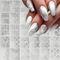 SPLOCUDU close-up silver lace detail highlighting fine texture and precision