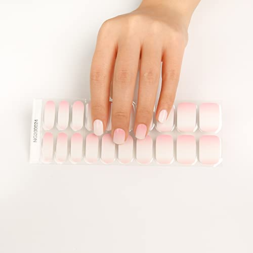 SPLOCUDU trimmed nail edge being filed to create seamless, salon-finish nails