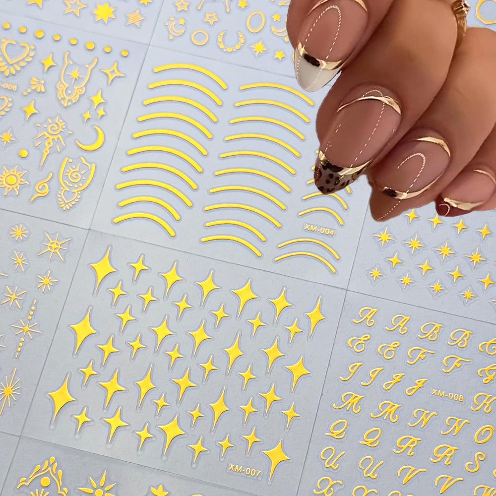 SPLOCUDU magnified moon and heart motifs displaying intricate shapes for delicate accents