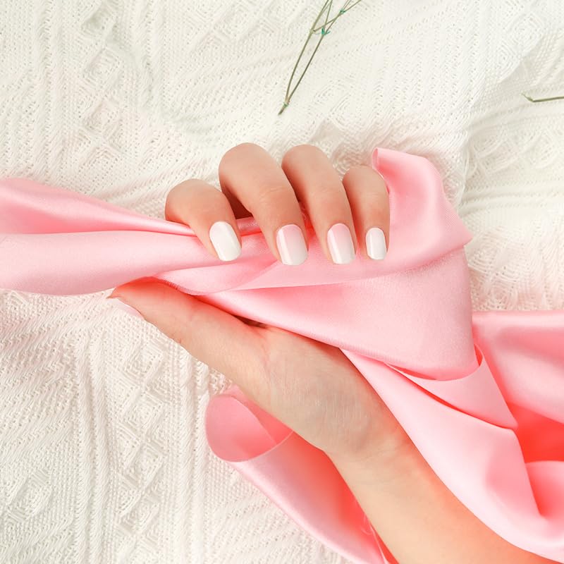 SPLOCUDU finished gradient pink manicure displayed in lifestyle scene for elegant look