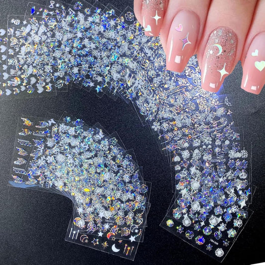 SPLOCUDU front packaging showing 30-sheet aurora flower stickers for varied designs