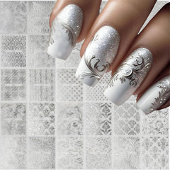 SPLOCUDU front packaging showing 30 nail sticker sheets and variety benefit